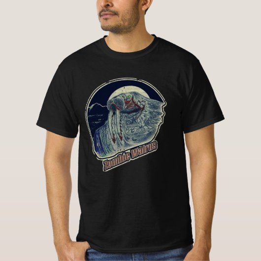 Zombie Walrus Original T-shirt (Voorkant)
