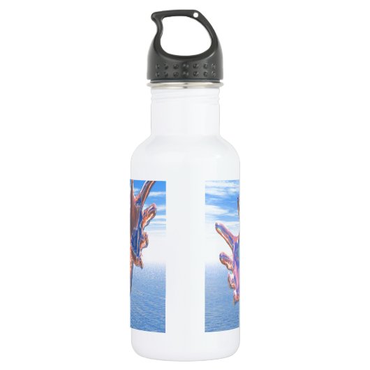 Zombie Waterfles (Achterkant)