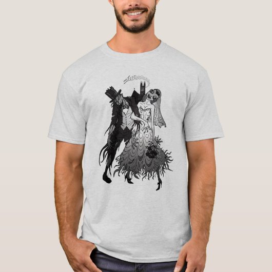 Zombie Wedding T-shirt (Voorkant)
