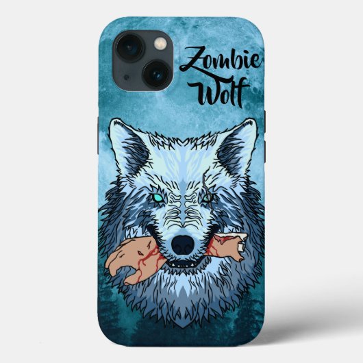 Zombie Wolf Case-Mate iPhone Case (Achterkant)