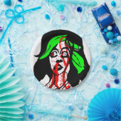 Zombie Woman Paper Bord (Feest)