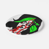 Zombie Woman Paper Bord (Gekanteld)