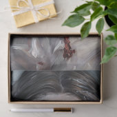 Zombie Woman Portrait Tissuepapier (Geschenk)