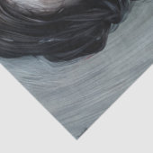 Zombie Woman Portrait Tissuepapier (Detail)