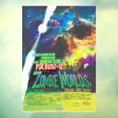 Zombie Worlds Halloween Galaxy of Horrors Raamsticker (Vel 3)