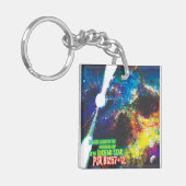 Zombie Worlds Halloween Galaxy of Horrors Sleutelhanger (Voorkant Links)