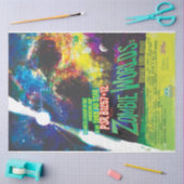 Zombie Worlds Halloween Galaxy of Horrors Tissuepapier (Craft)