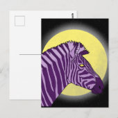 Zombie Zebra Kaart (Voorkant / Achterkant)