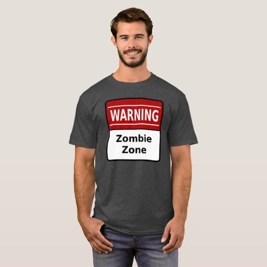 Zombie Zone T-Shirt (Voorkant volledig)