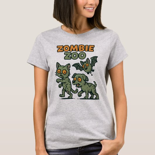 ZOMBIE ZOO Undead T-shirt (Voorkant)