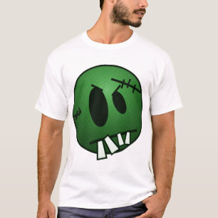 ZOMBIECON-GEZICHT - GROEN T-SHIRT