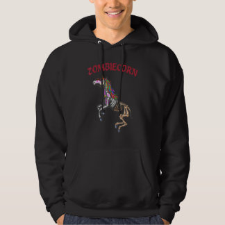 Zombiecorn Zombie Eenhoorn Halloween Kostuum Regen Hoodie