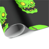 zombiehoofd cadeaupapier (Rol Hoek)