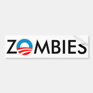 ZOMBIES 4 Obama Slime Bumpersticker