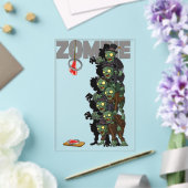 zombies acryl uitnodigingen (Insitu (Huwelijk))