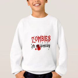 Zombies Ate My Homework T-shirt