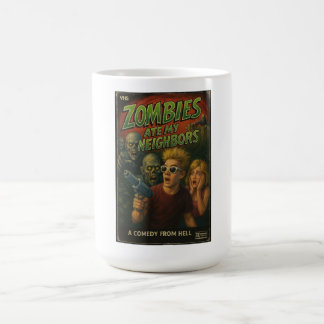 Zombies aten de koffie-mok van mijn buren koffiemok