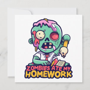 Zombies aten mijn huiswerk