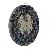 Zombies Attack (Zombie Horde) Dartbord (Voorkant Links)