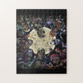 Zombies Attack (Zombie Horde) Legpuzzel (Verticaal)