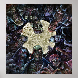 Zombies Attack (Zombie Horde) Poster