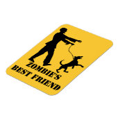 Zombie's beste vriend magneet (Linkerzijde)