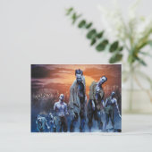 Zombiës! Briefkaart (Staand voorkant)