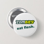 Zombies Button (Voorkant /achterkant)