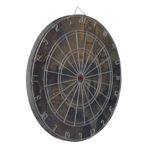 Zombies Dart Board Dartbord (Voorkant Links)
