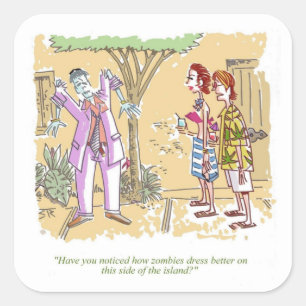 Zombies Dress Meilleur autocollant