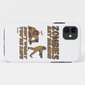 ZOMBIES EAT BRAINS MAKEN JE NIET ZORGEN DAT JE VEI Case-Mate iPhone CASE (Achterkant (horizontaal))