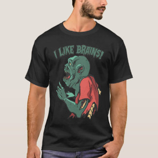 Zombies Eten Hersenen Halloween Jongens Kinderen Z T-shirt