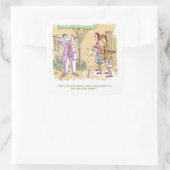 Zombies habille mieux autocollants (Sac)