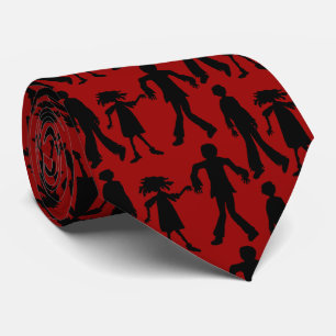 Zombies Halloween marcher Cravate morte
