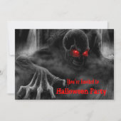 Zombies Halloween Party Invitation (Devant)