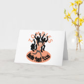 Zombies Hat Fast Voedsel Kaart (Gele Bloem)