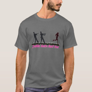 Zombies hate Fast Food (Girls) T-shirt