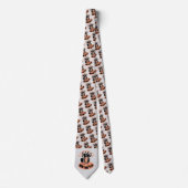 Zombies Hate Fast Food Stropdas (Voorkant)