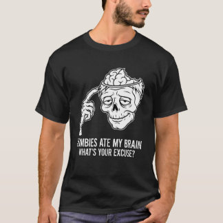 Zombies Hebben Mijn Brein Opgevreten Funny Sarcast T-shirt