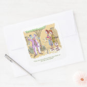 Zombies jurk Betere stickers (Envelop)