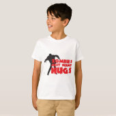 Zombies just want hugs t-shirt (Voorkant volledig)