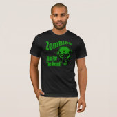 Zombies komen eraan2 t-shirt (Voorkant volledig)