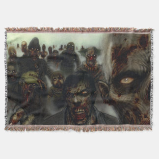 Zombies komen voor jou deken