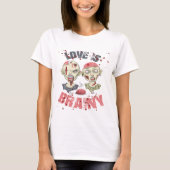 Zombies liefde is brainy halloween t-shirt (Voorkant)