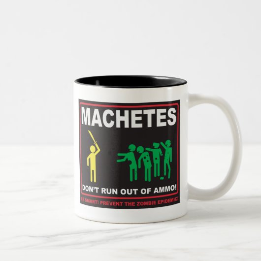 Zombiës: Machetes lopen niet uit de Ammo© Mok (Rechts)