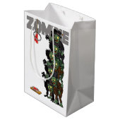 zombies medium cadeauzakje (Achterkant Gekanteld)