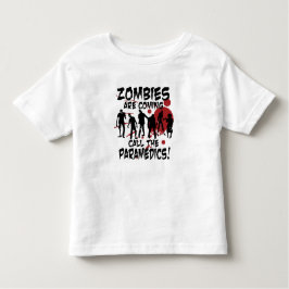 Zombies noemen het Shirt van het Kind Paramedics