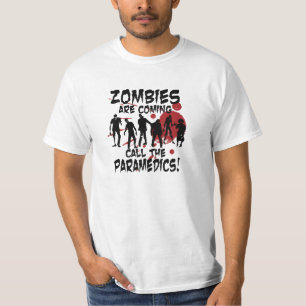 Zombiës noemt het T-shirt van Paramedica