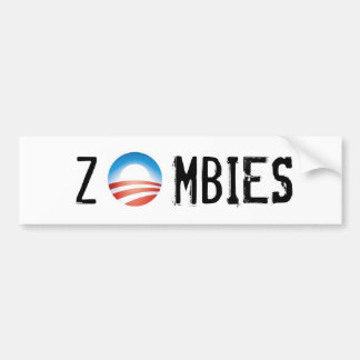 Zombies - Obama Zombies Bumpersticker