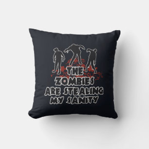 Zombies oreiller de Jeu de couleur personnalisée